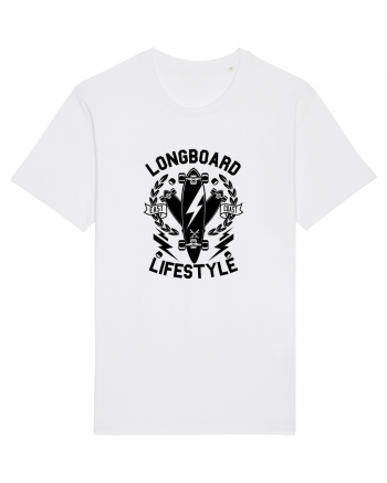 Longboard Lifestyle Black White