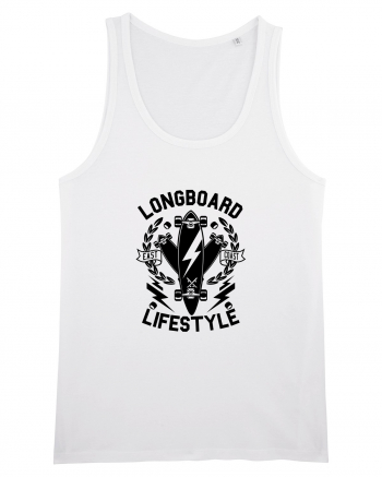 Longboard Lifestyle Black White