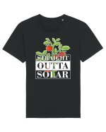Straight outta solar Tricou mânecă scurtă Unisex Rocker