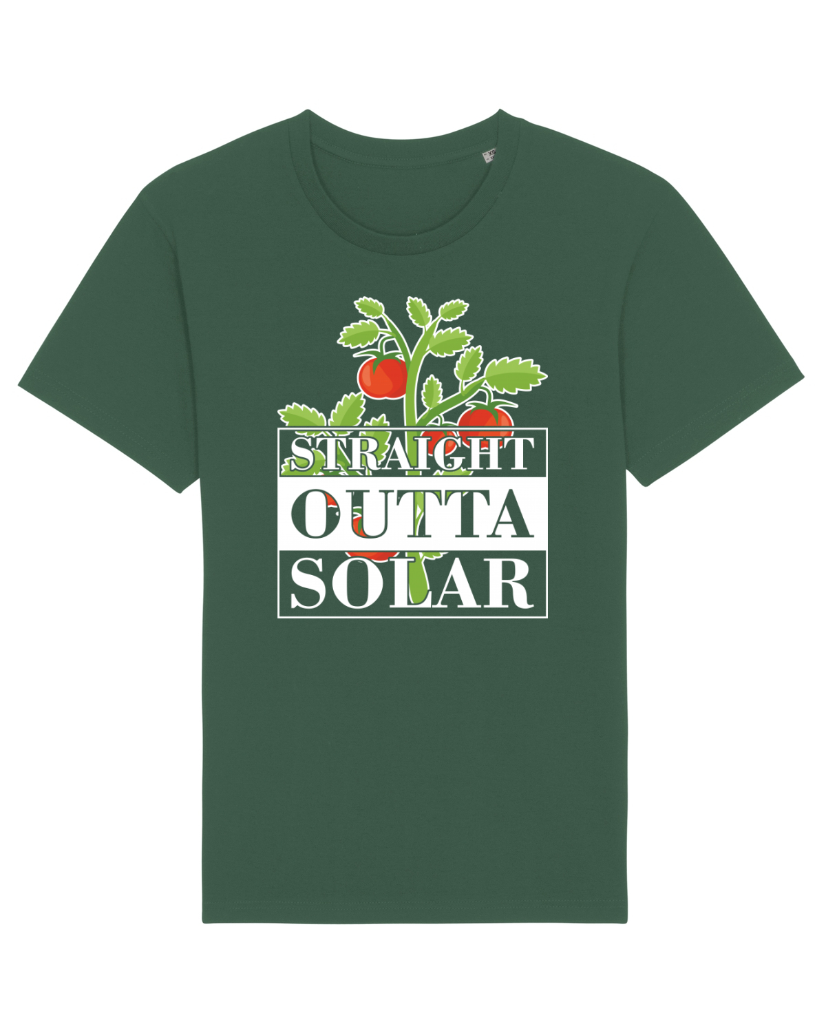 Tricou mânecă scurtă Unisex Rocker Bottle Green