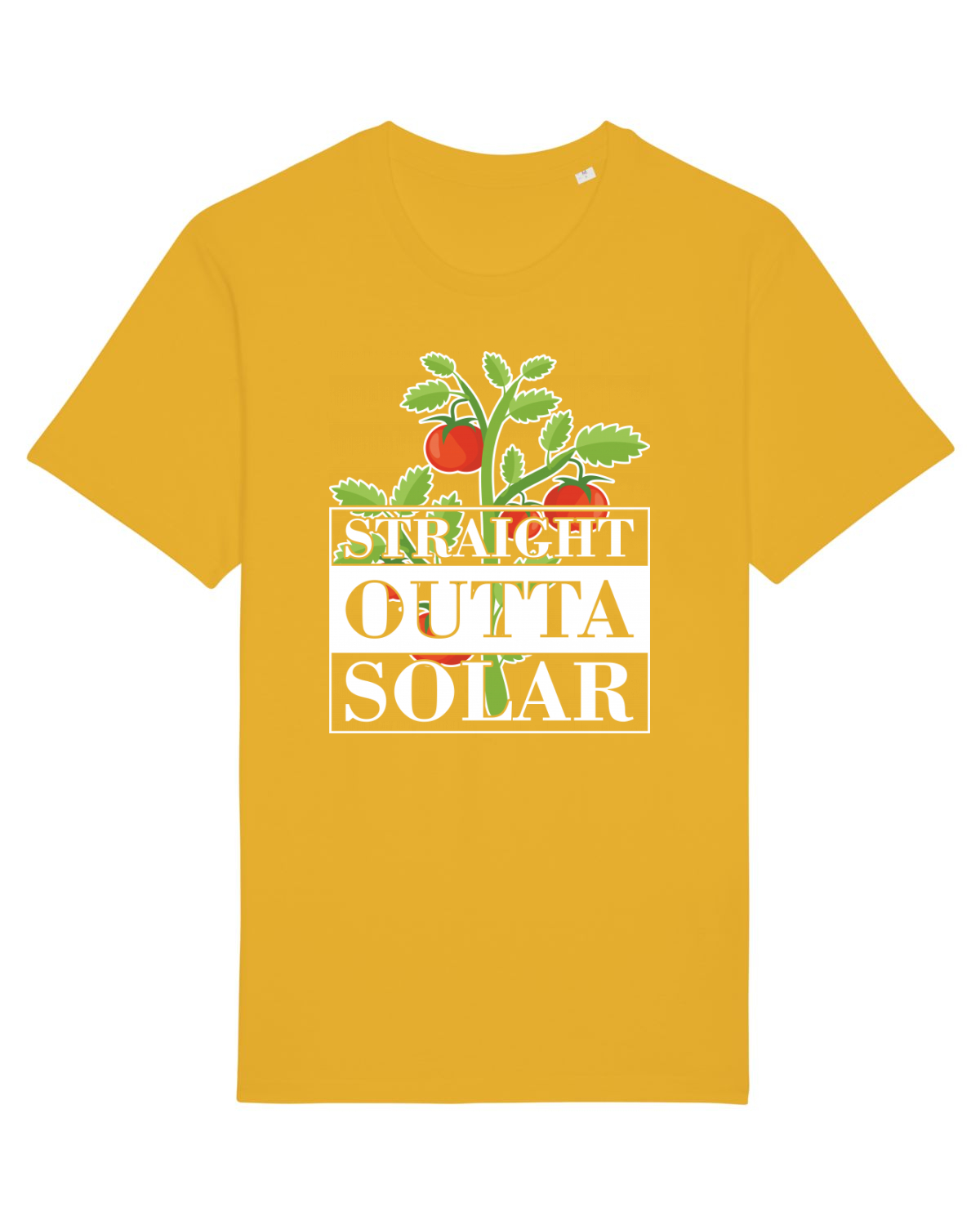 Tricou mânecă scurtă Unisex Rocker Spectra Yellow