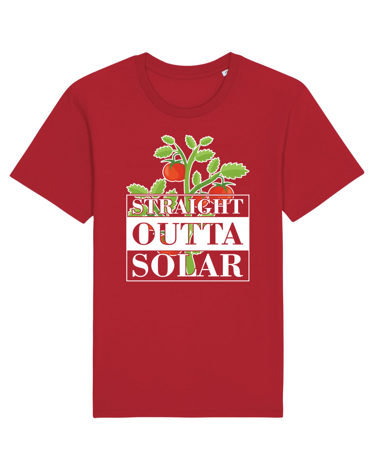 Tricou mânecă scurtă Unisex Rocker Red