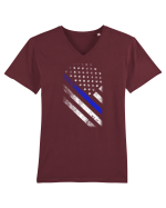 POLICE Tricou mânecă scurtă guler V Bărbat Presenter