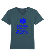 PARAMEDIC Tricou mânecă scurtă guler V Bărbat Presenter