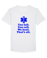 PARAMEDIC Tricou mânecă scurtă guler larg Bărbat Skater