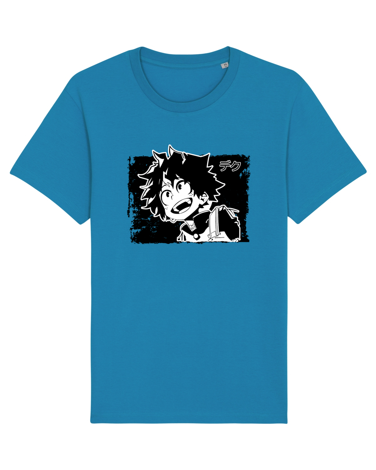 Tricou mânecă scurtă Unisex Rocker Azur