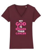 GOD Tricou mânecă scurtă guler V Damă Evoker