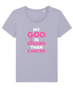 GOD Tricou mânecă scurtă guler larg fitted Damă Expresser