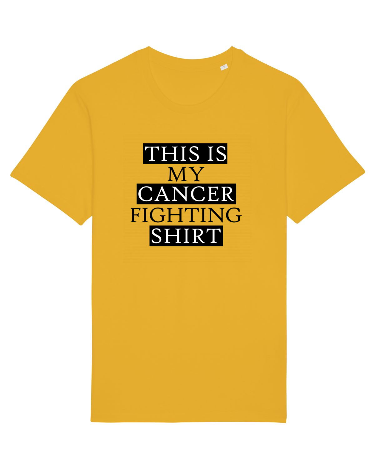 Tricou mânecă scurtă Unisex Rocker Spectra Yellow