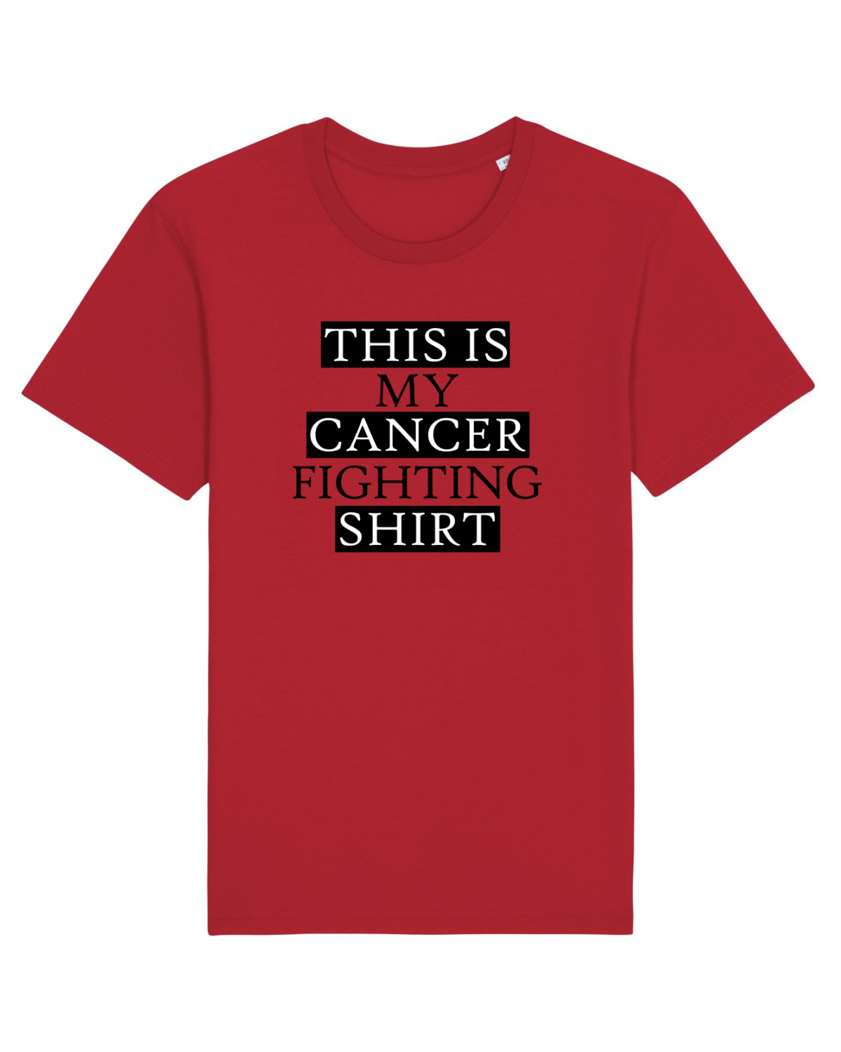 Tricou mânecă scurtă Unisex Rocker Red