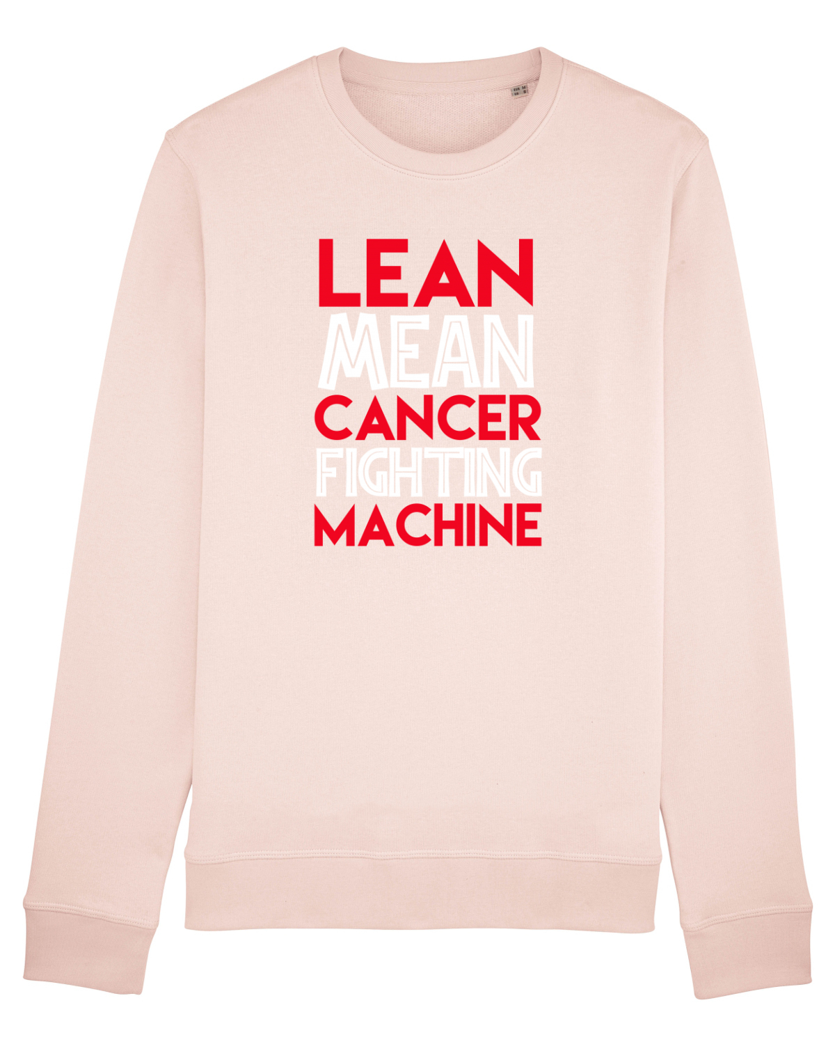 Bluză mânecă lungă Unisex Rise Candy Pink