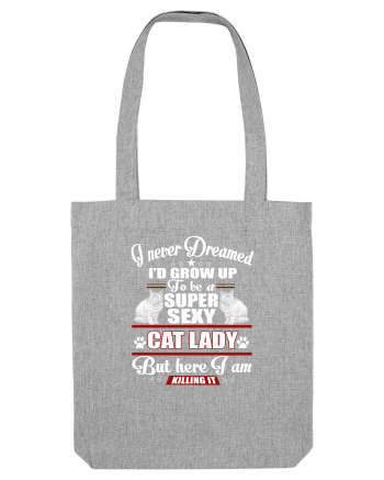 CAT LADY Heather Grey