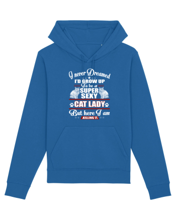 CAT LADY Royal Blue