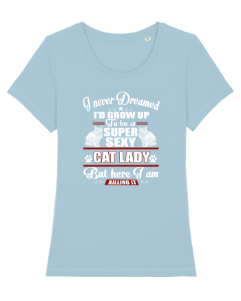 CAT LADY Sky Blue