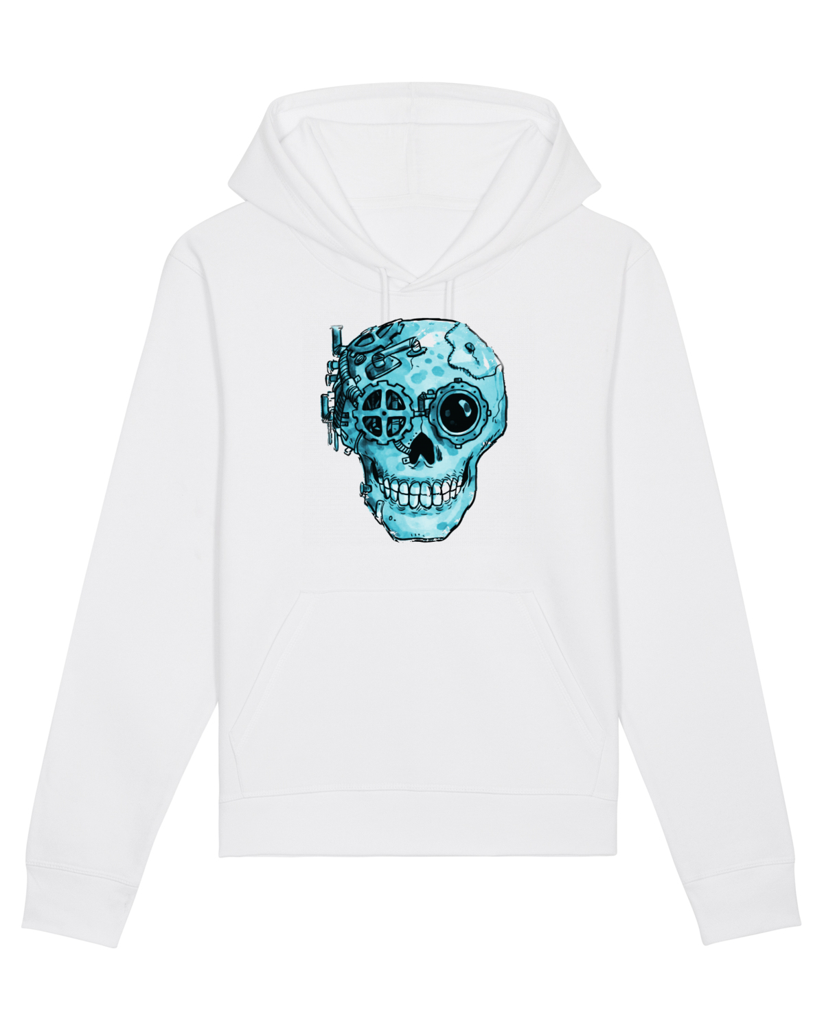 Hanorac Unisex Drummer White