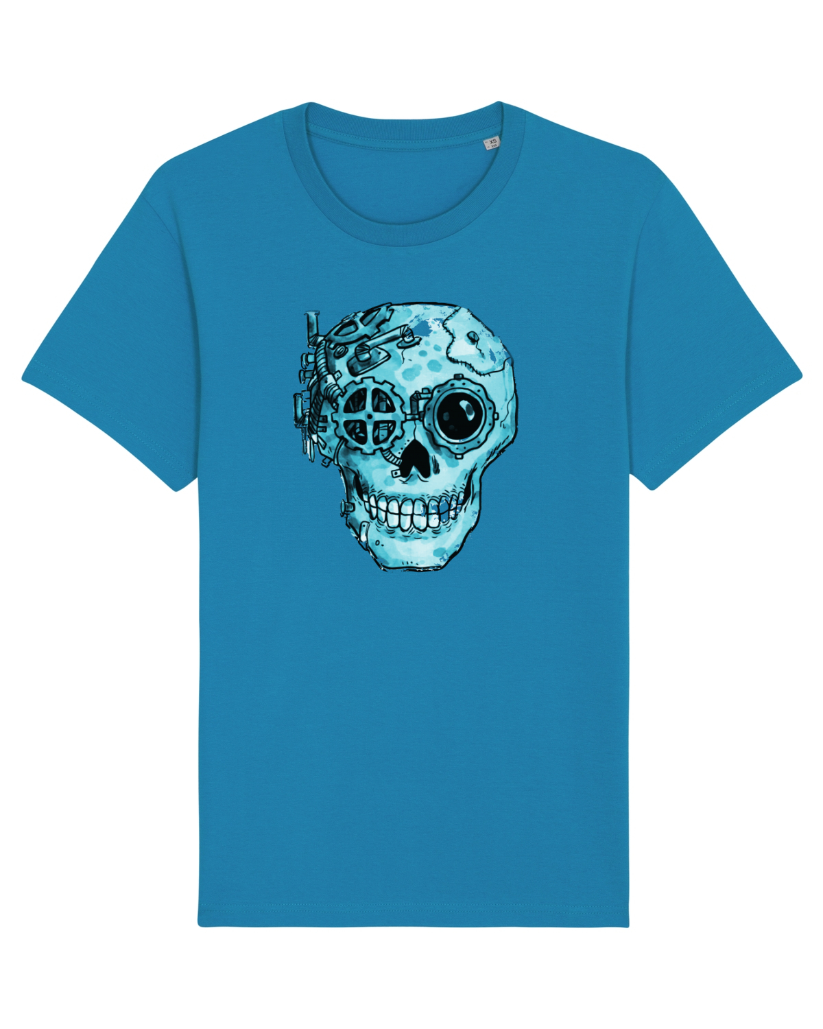 Tricou mânecă scurtă Unisex Rocker Azur