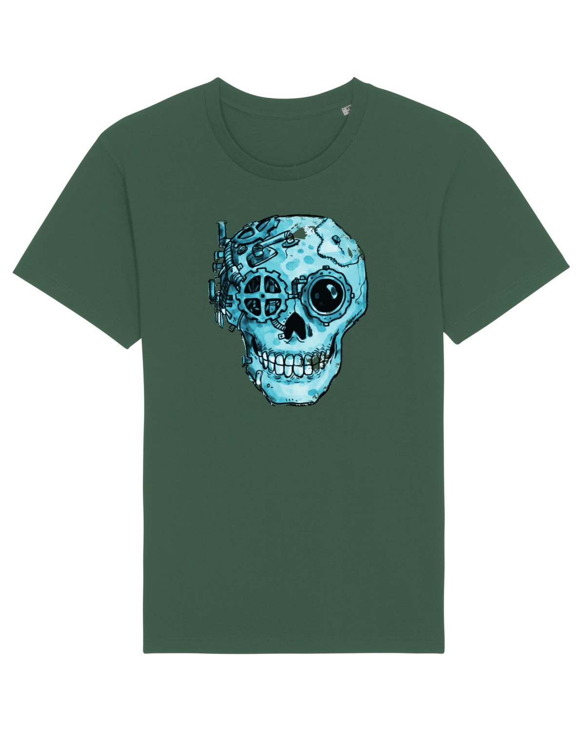 Tricou mânecă scurtă Unisex Rocker Bottle Green