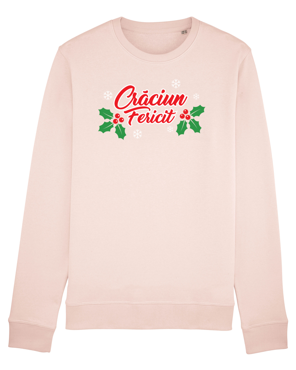 Bluză mânecă lungă Unisex Rise Candy Pink