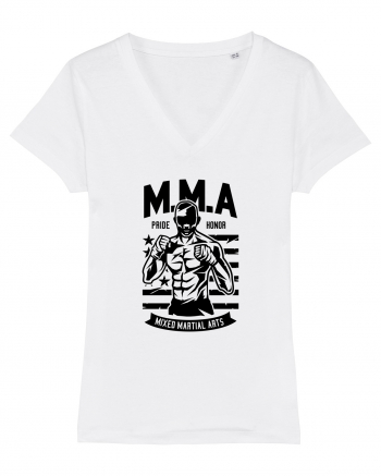 MMA Pride Fighter Black White