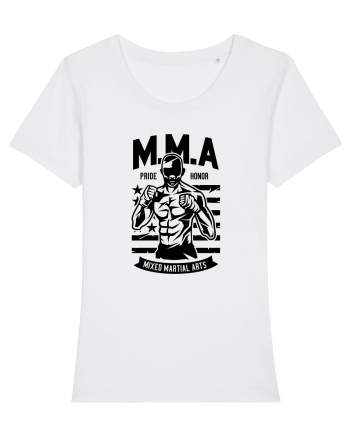 MMA Pride Fighter Black White