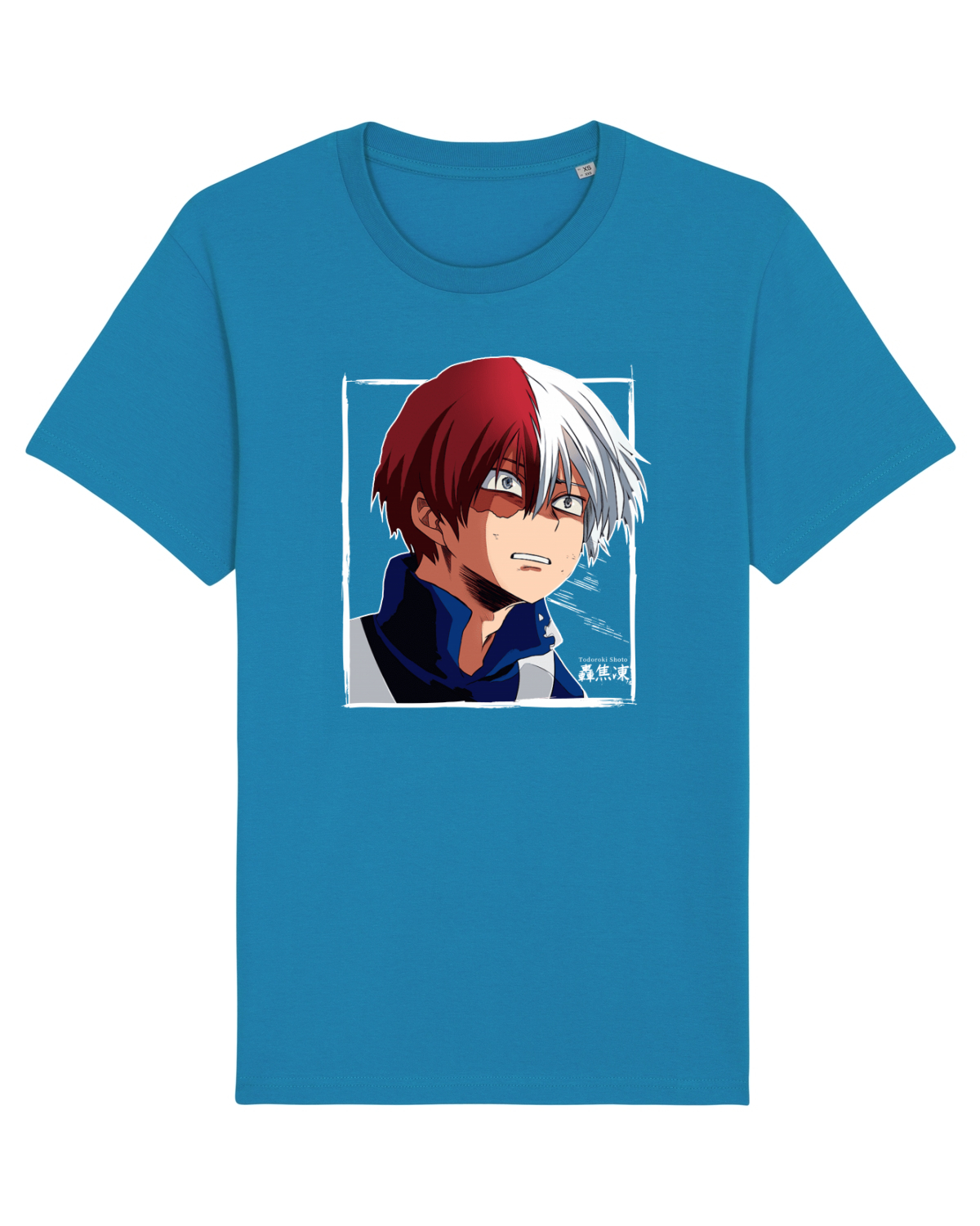 Tricou mânecă scurtă Unisex Rocker Azur