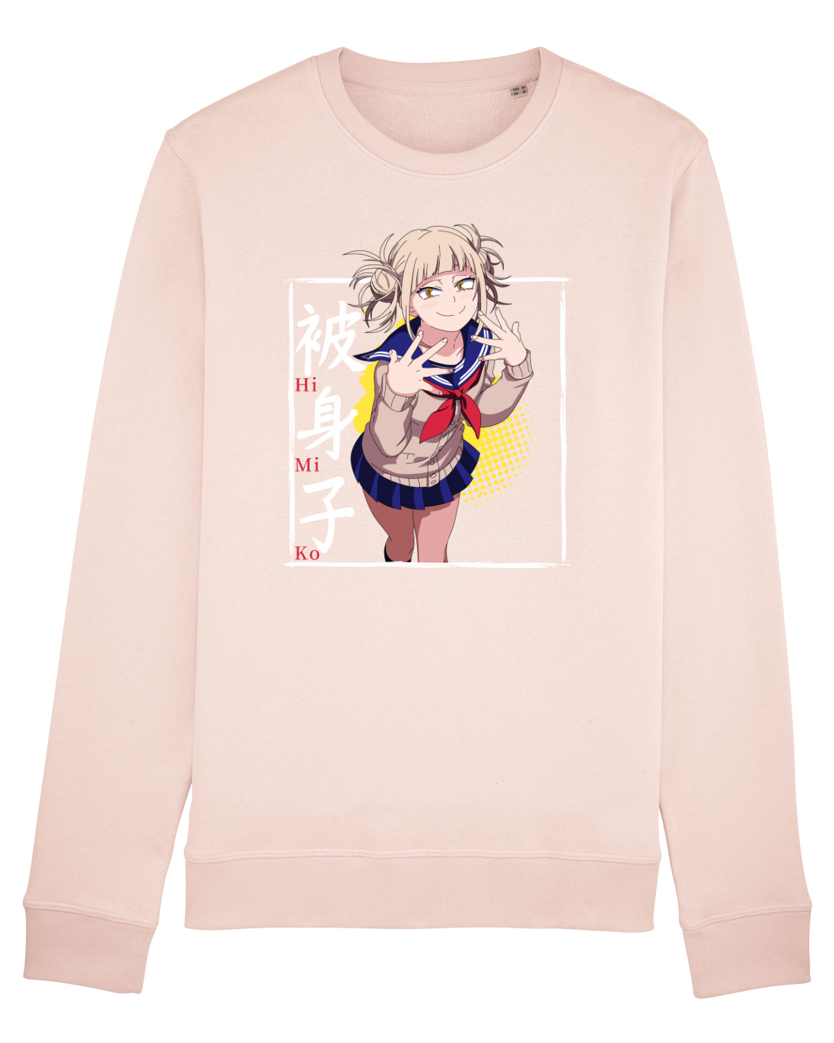 Bluză mânecă lungă Unisex Rise Candy Pink