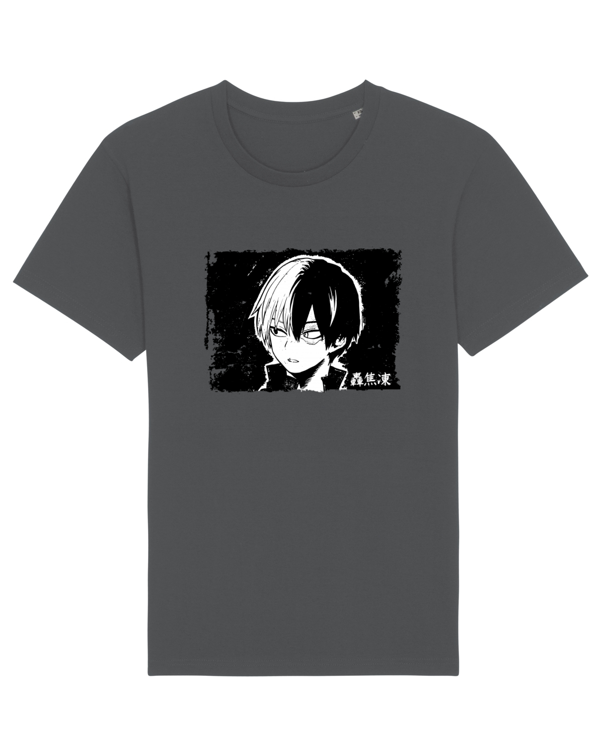 Tricou mânecă scurtă Unisex Rocker Anthracite