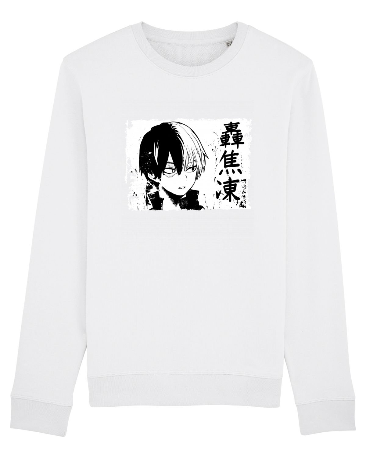 Bluză mânecă lungă Unisex Rise White