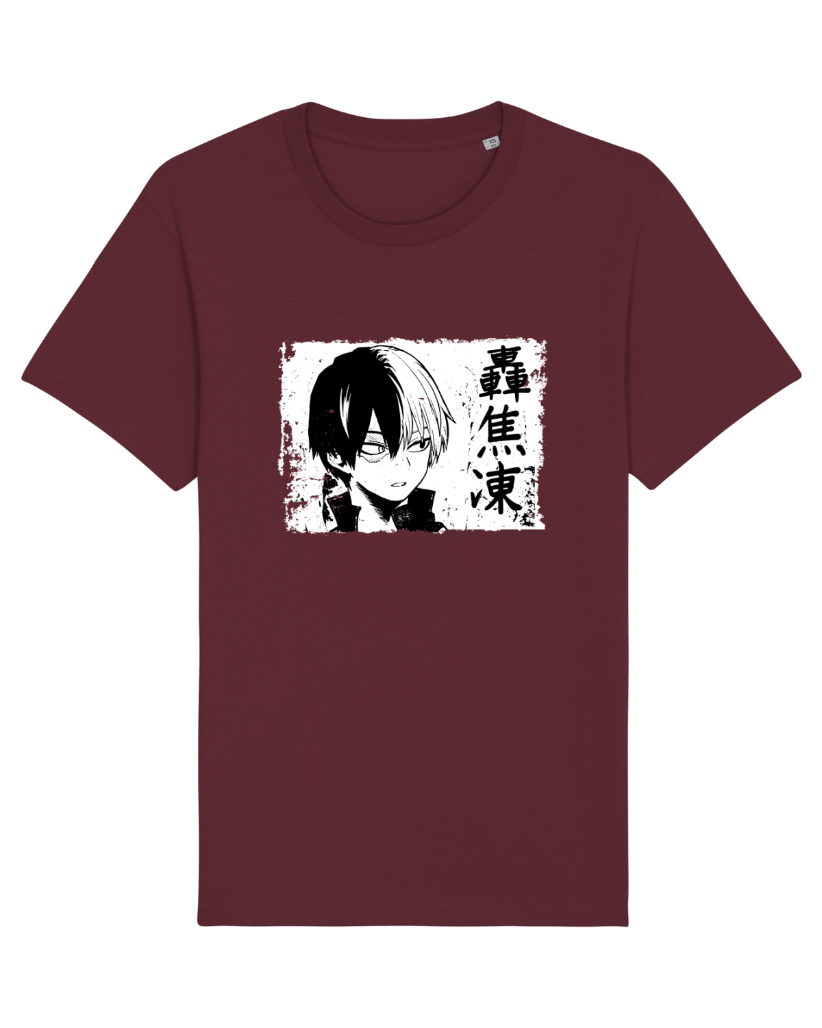 Tricou mânecă scurtă Unisex Rocker Burgundy