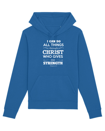 THROUGH CHRIST Royal Blue