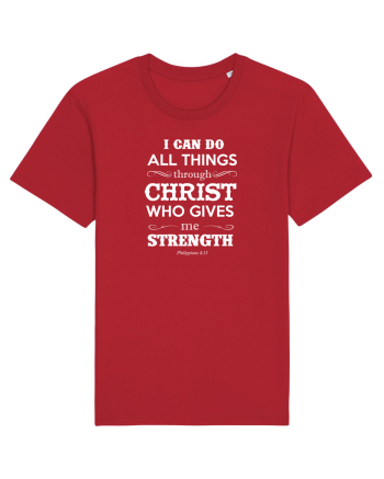 THROUGH CHRIST Red