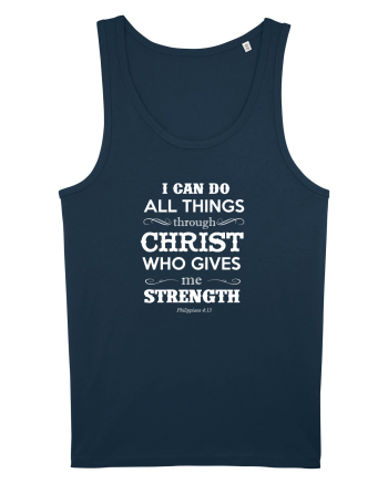 THROUGH CHRIST Navy