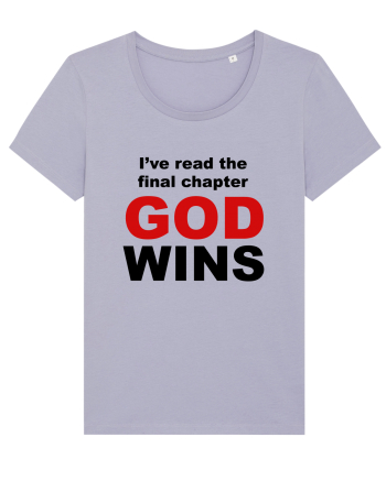 GOD WINS Lavender