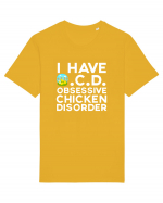 CHICKEN Tricou mânecă scurtă Unisex Rocker