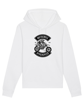 Motocross Speed Black White