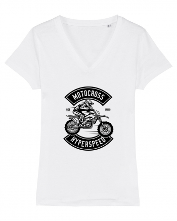 Motocross Speed Black White