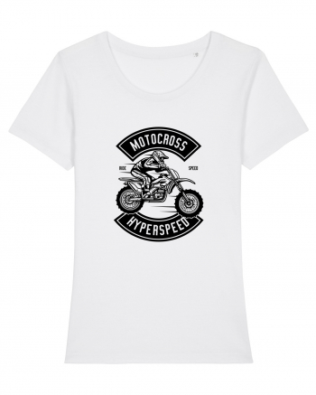 Motocross Speed Black White