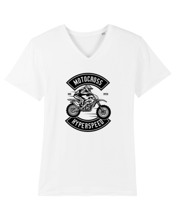 Motocross Speed Black White