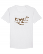 COWGIRL Tricou mânecă scurtă guler larg Bărbat Skater