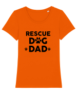 DOG DAD Tricou mânecă scurtă guler larg fitted Damă Expresser