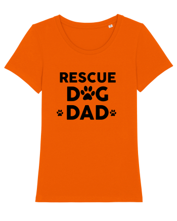 DOG DAD Bright Orange