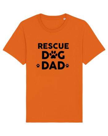 DOG DAD Bright Orange