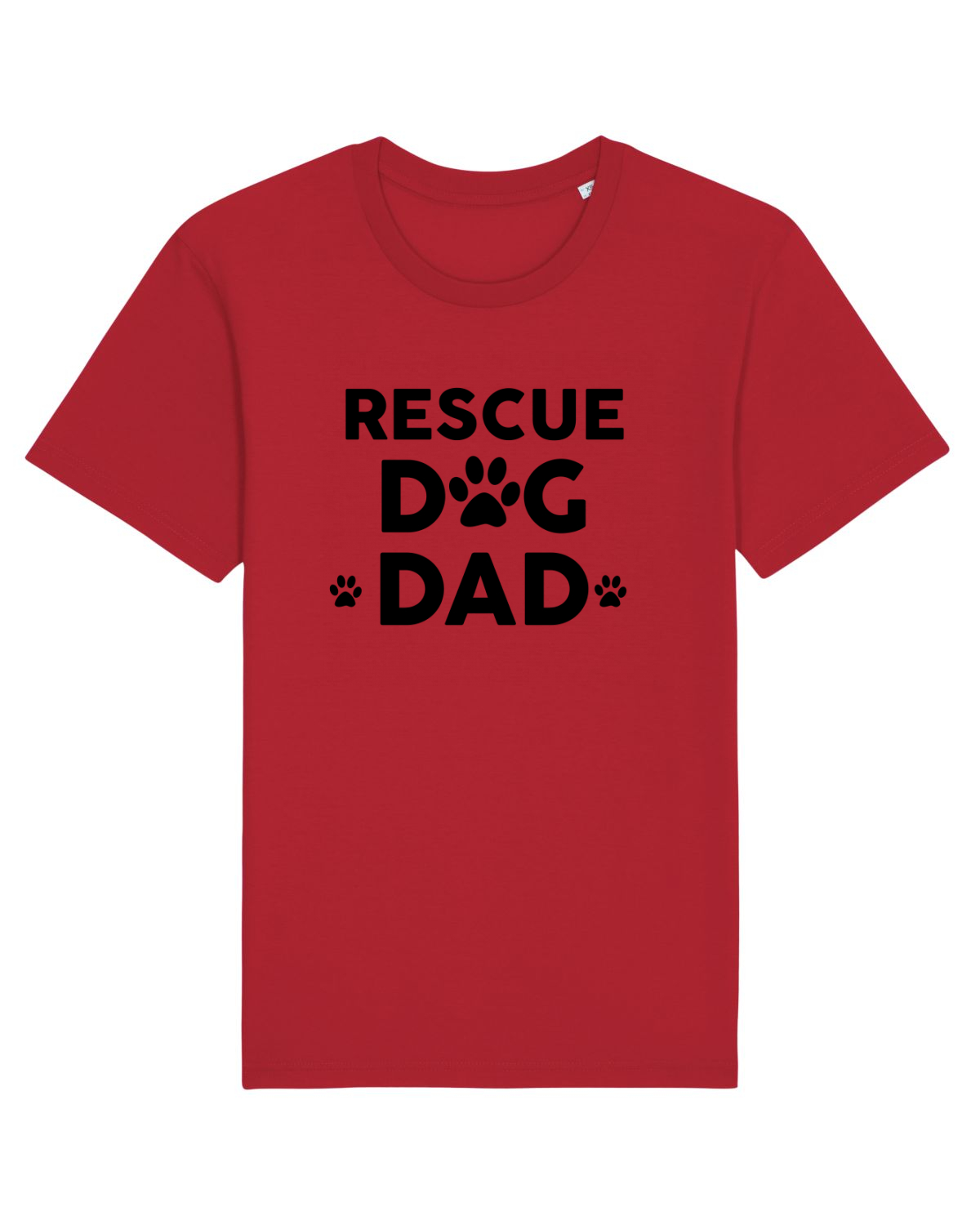 Tricou mânecă scurtă Unisex Rocker Red