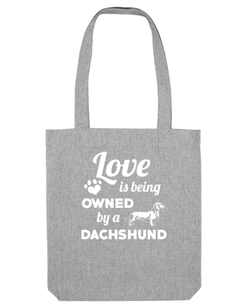 DACHSHUND Heather Grey