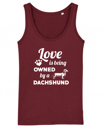 DACHSHUND Burgundy