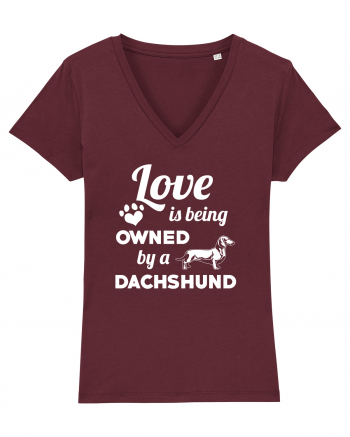 DACHSHUND Burgundy