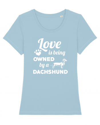 DACHSHUND Sky Blue