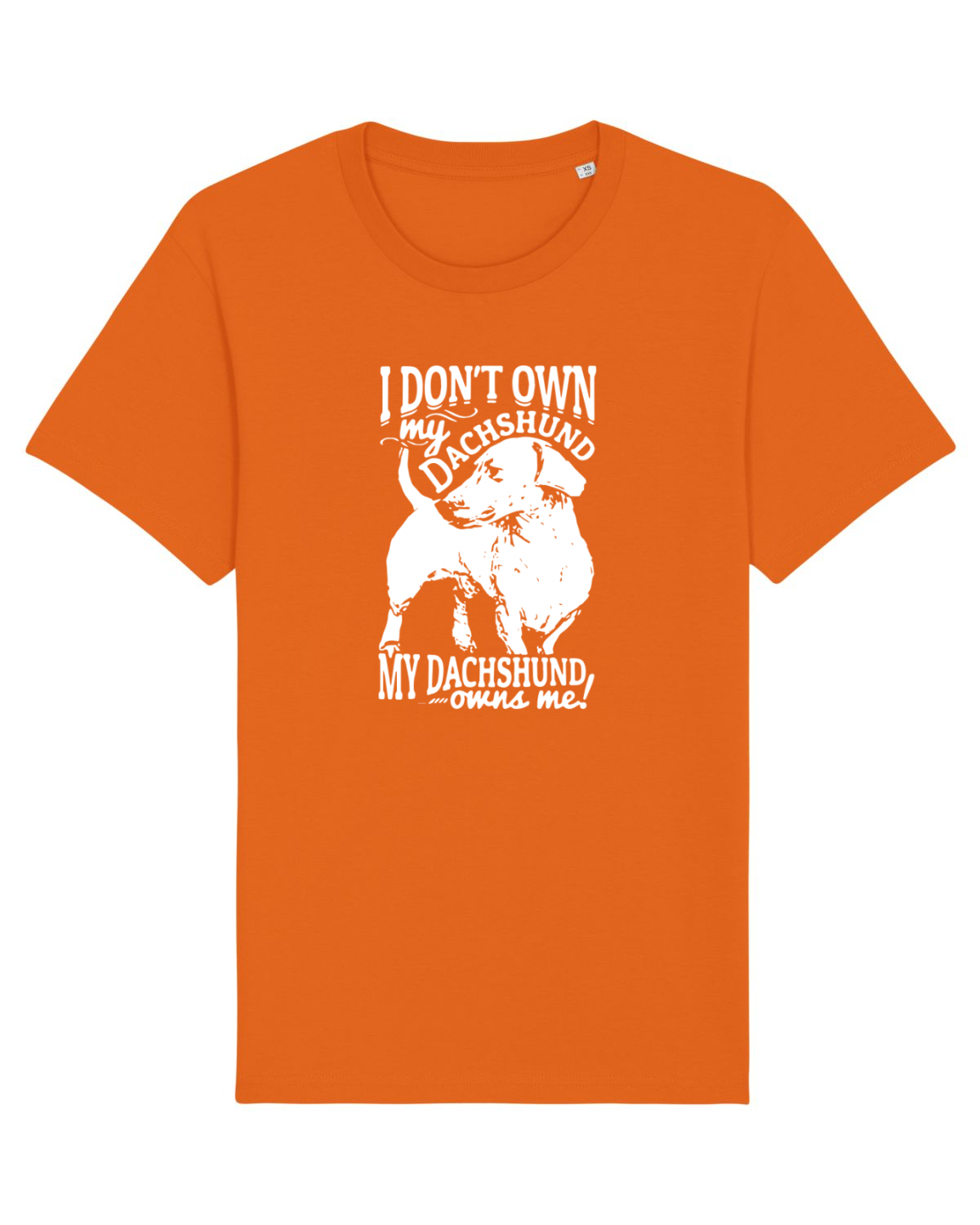 Tricou mânecă scurtă Unisex Rocker Bright Orange