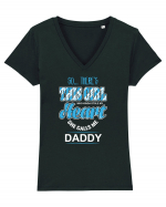 DADDY Tricou mânecă scurtă guler V Damă Evoker