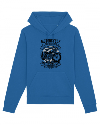 Motorcycle Vintage Black Royal Blue